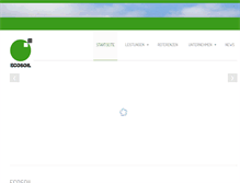 Tablet Screenshot of ecosoil-umwelt.de